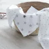 Image de Pack de 6 langes bébé gris