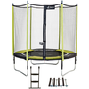 Image de Trampoline jumpi vert et noir 250