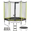 Image de Trampoline jumpi vert et noir 250