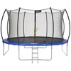 Image de Trampoline jardin fpr bleu ø430 + échell