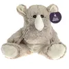 Image de Peluche bouillotte déhoussable rhino