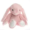Image de Peluche bouillotte lapin rose