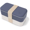 Image de Lunch box rectangulaire 2x500ml bleu