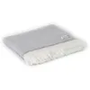 Image de Plaid cachemire et laine gris souris