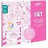 Image de Omy poster à colorier lily - moment cr