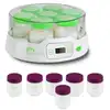 Image de Yaourtière 7 pots + lot de 6 pots supplémentaires 12w