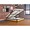 Image de Jersey lit coffre industriel 140 x 190 cm