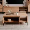 Image de Navi table basse en bois avec rangements