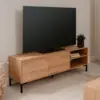 Image de Navi meuble tv en bois avec placard