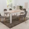 Image de Skadar table à manger en bois extensible 10 personnes