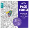 Image de Omy poster à colorier magic college -