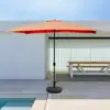 Image de Spezia parasol terracotta rectangle 293 x 193 m