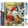 Image de Diamond painting oiseaux dans le jardin