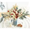 Image de Bouquet de fleurs séchées noël s