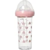 Image de Biberon anti colique coeurs roses x bonton (210 ml)
