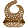 Image de Bavoir en silicone fall in love camel