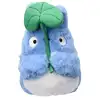 Image de Peluche nakayoshi totoro bleu avec feuille