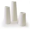 Image de Facette - vases béton blanc (trio)