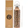 Image de Gourde isotherme léopard marron (600 ml)