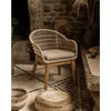 Image de Maelie - chaise en teck massif et corde beige