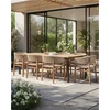 Image de Kanoa - chaise en teck massif et corde beige
