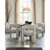 Image de Lagon - fauteuil de salon gris en tissu design