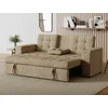 Image de Noho canapé 3 places convertibles beige velours côtelé