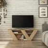 Image de Noli meuble tv design en bois 110 cm
