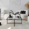 Image de Limp table basse design noire en verre