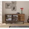 Image de Sabinov buffet en bois 2 portes et 3 tiroirs 140 cm