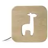 Image de Blumen - veilleuse bois girafe