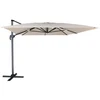 Image de Parasol déporté molokai rectangulaire 3x4m beige + housse