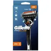 Image de Rasoirs & lames Gillette  Rasoir  Fusion Proglide Flexball Plus 2 Recharges P29204324