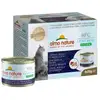 Image de Almo nature Repas léger naturel HFC, thon, poulet et jambon, multipack - 4 x 50 gr,