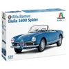 Image de Maquette Voiture Alfa Romeo Giulia 1600 Spider - Italeri - 1:24 Maquette Char Promo - Ref : 15026-Italeri