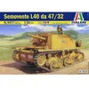 Image de Maquette - Italeri - Semovente L40 47/32 - Ãchelle 1:35 - Chars D'assaut - Gris-Italeri