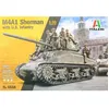 Image de Maquette Char M4a1 Sherman - Italeri - Avec 8 Figurines De Fantassins Us-Italeri