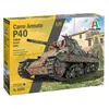 Image de Maquette Char Carro Armato P.40 Italeri 6599 1/35Ã¨me - Italeri - Blanc - IntÃ©rieur-Italeri
