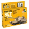 Image de Maquette Char M1 Abrams - Italeri - 1:72 - Blanc - Kit De ModÃ©lisme Complet-Italeri