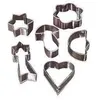 Image de Emporte-PiÃ¨ces En Inox - Multicolore - Metaltex - Lot De 6 - CompatibilitÃ© Lave-Vaisselle - Gris