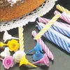 Image de Bougies anniversaire x24+12supports assortis blister