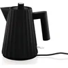 Image de Alessi MDL06/1 B Bouilloire Ã©lectrique PlissÃ©e RÃ©sine Thermoplastique - Noir