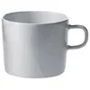 Image de A Di Alessi Ajm28/78 Platebowlcup Tasse Ã ThÃ© En Porcelaine Blanche Set De 4 PiÃ¨ces