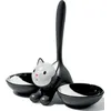 Image de Gamelle Pour Chat Tigrito - Noir