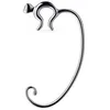 Image de Alessi - Accroche sac argentÃ© en acier Mistigri Alessi - Multicolore