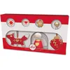Image de Trudi - Set DÃ©co Noel rouges (3 pcs)