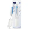 Image de Set De Goupillons Bleu - Avec Brosse Biberon, Petite Brosse Et Pince - Chicco