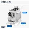 Image de Expresso Broyeur DELONGHI rivelia latte FEB4455.W