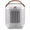 Image de De'Longhi Capsule HFX30C18.IW IntÃ©rieure Marron, Blanc 1800 W Chauffage de ventilateur Ã©lectrique