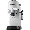 Image de De'Longhi DEDICA EC 695.W - Machine Ã  cafÃ© avec mousseur Ã  lait - 15 bar - blanc